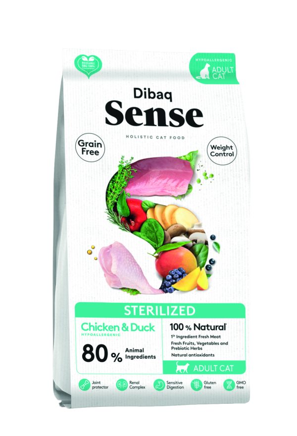 Dibaq Sense Graanvrij Kat – Sterilized 6 kg