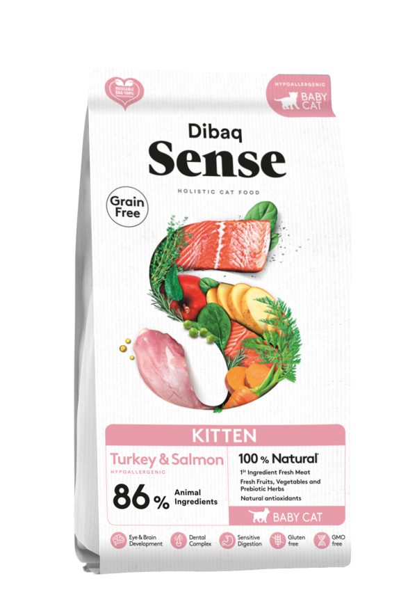 Dibaq Sense Graanvrij Kat – Kitten 6 kg